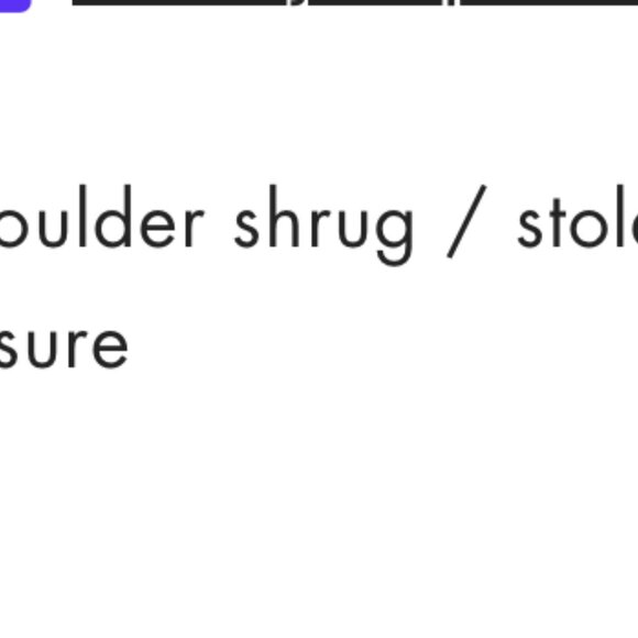 Linda Richards Ostrich feather shoulder shrug - Picture 5 of 6